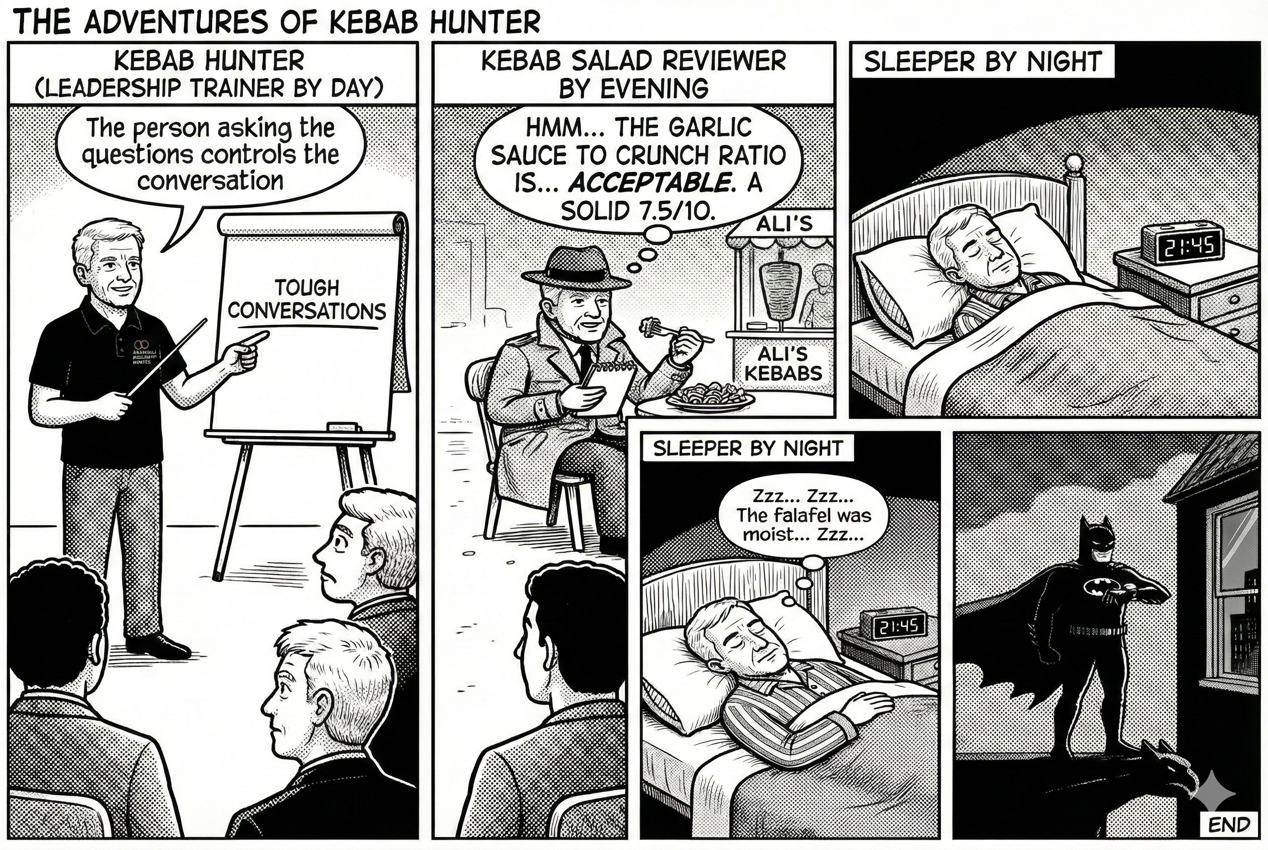 Kebab Hunt Comic Strip
